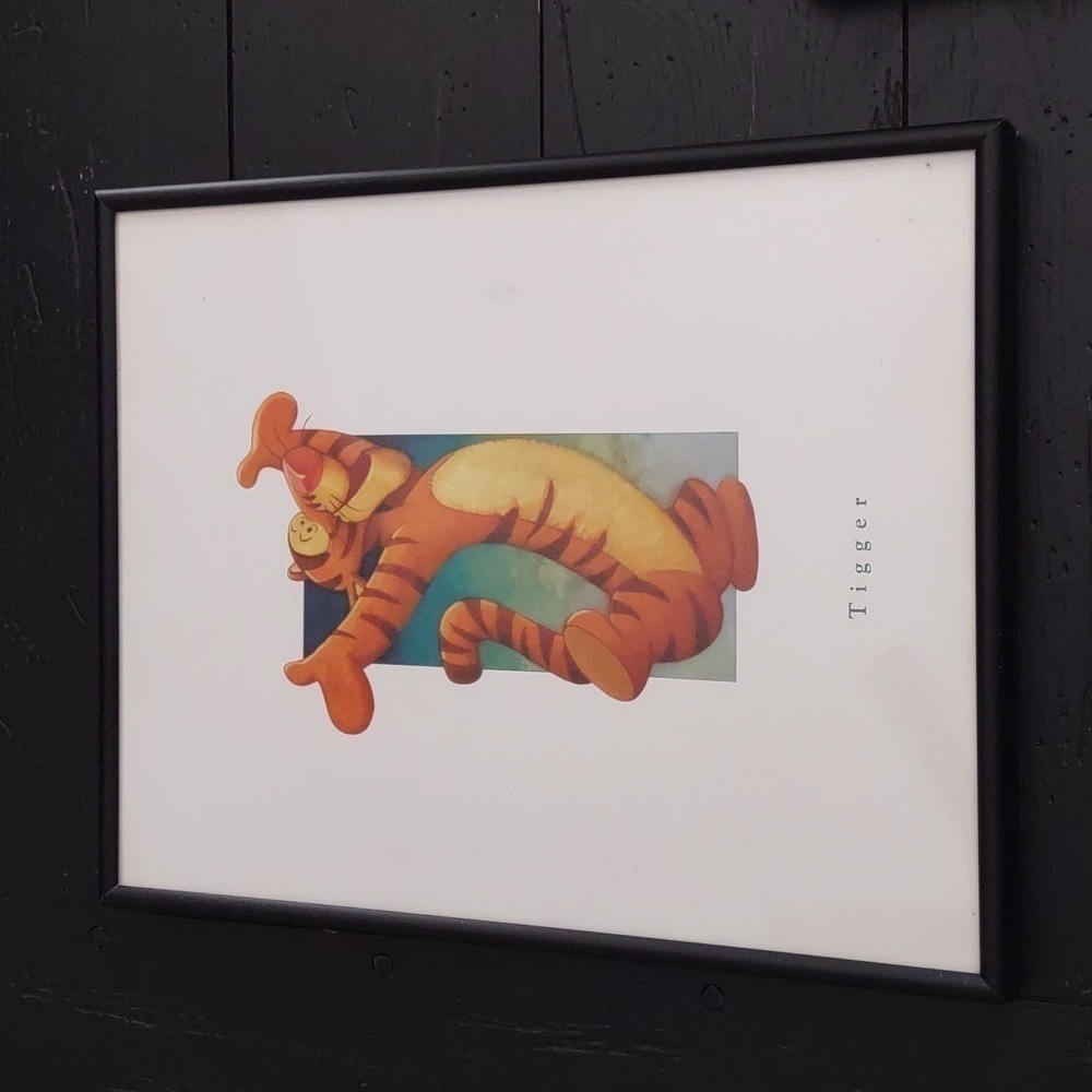 Disney Tigger Framed Print 11" x 14"